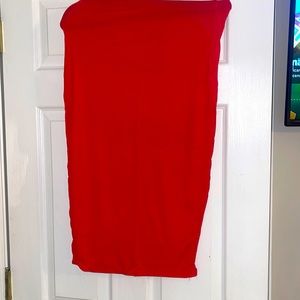 Brand new Jersey midi tube skirt